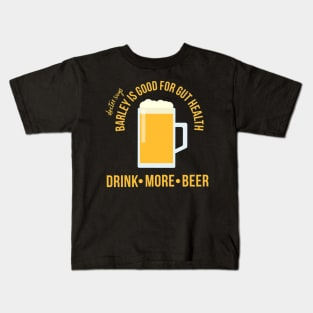 Drink More Beer (version 3) Kids T-Shirt